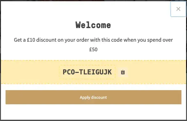 pandco coupon
