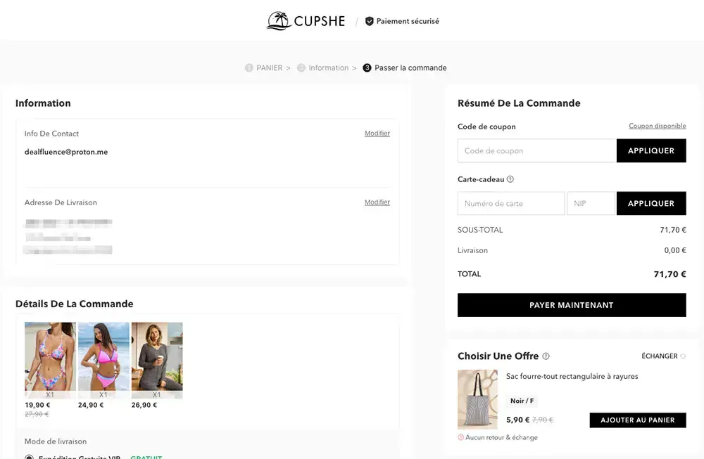 cupshe code reduction