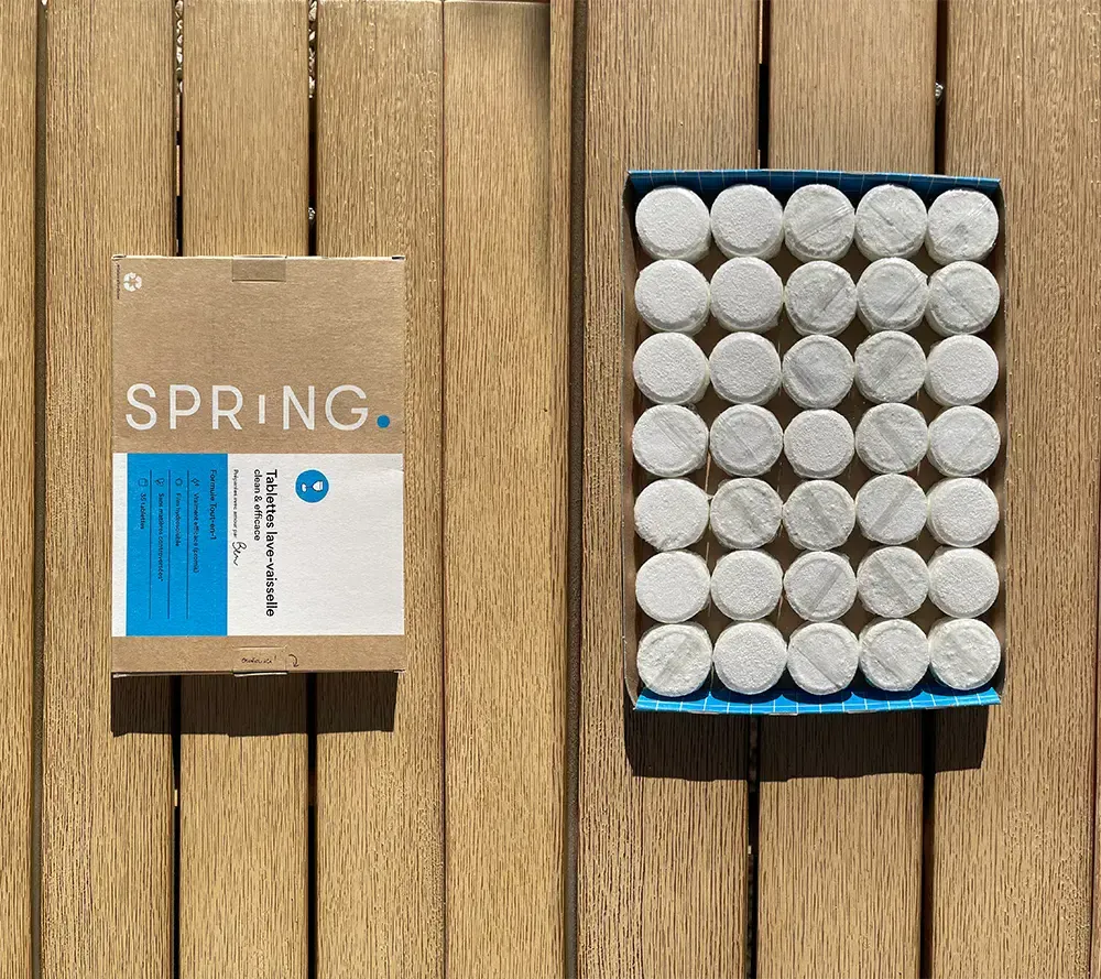 spring tablette lave vaisselle