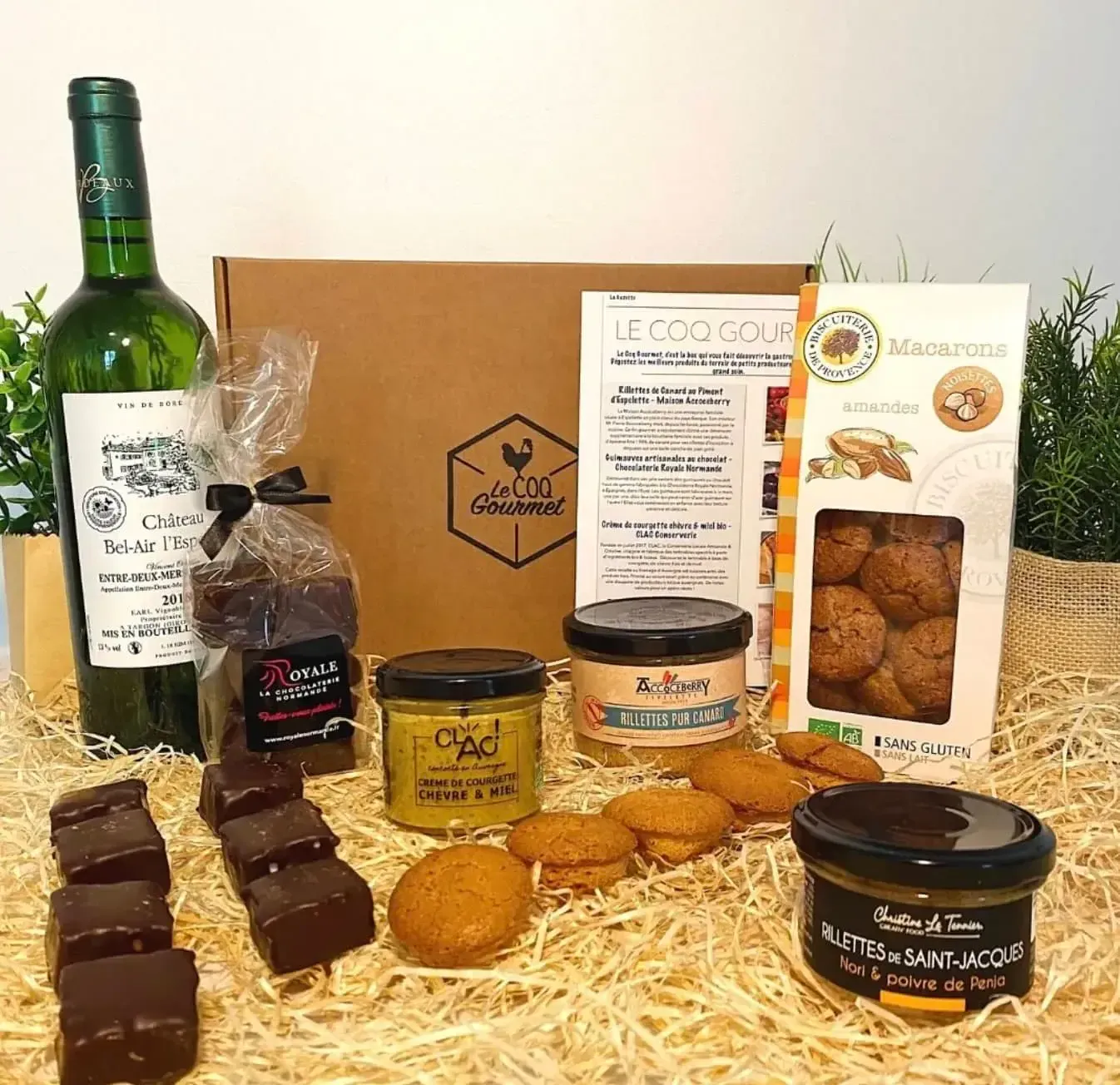 le coq gourmet box degustation