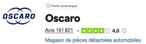 oscaro avis trustpilot