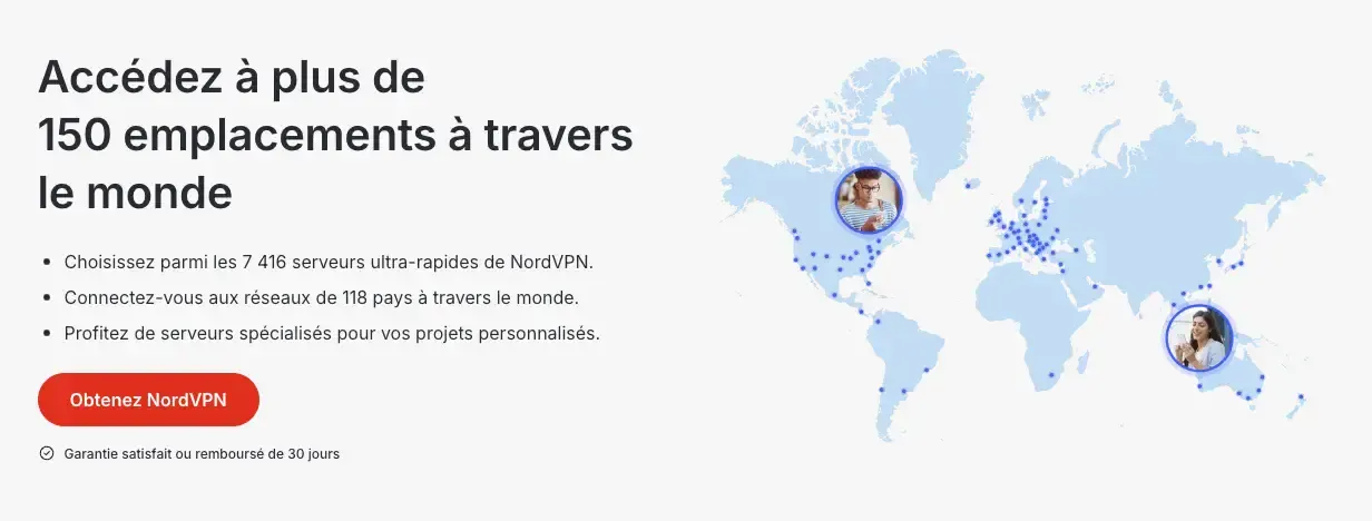 nordvpn serveurs
