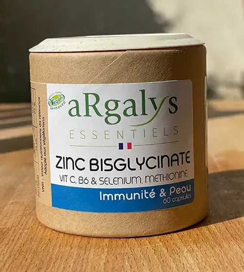 argalys zinc bisglycinate
