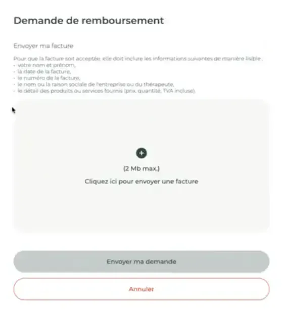 elsee remboursement facture