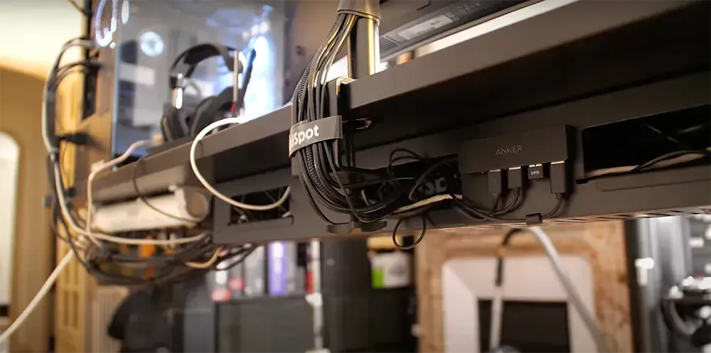 flexispot e7 pro cable management