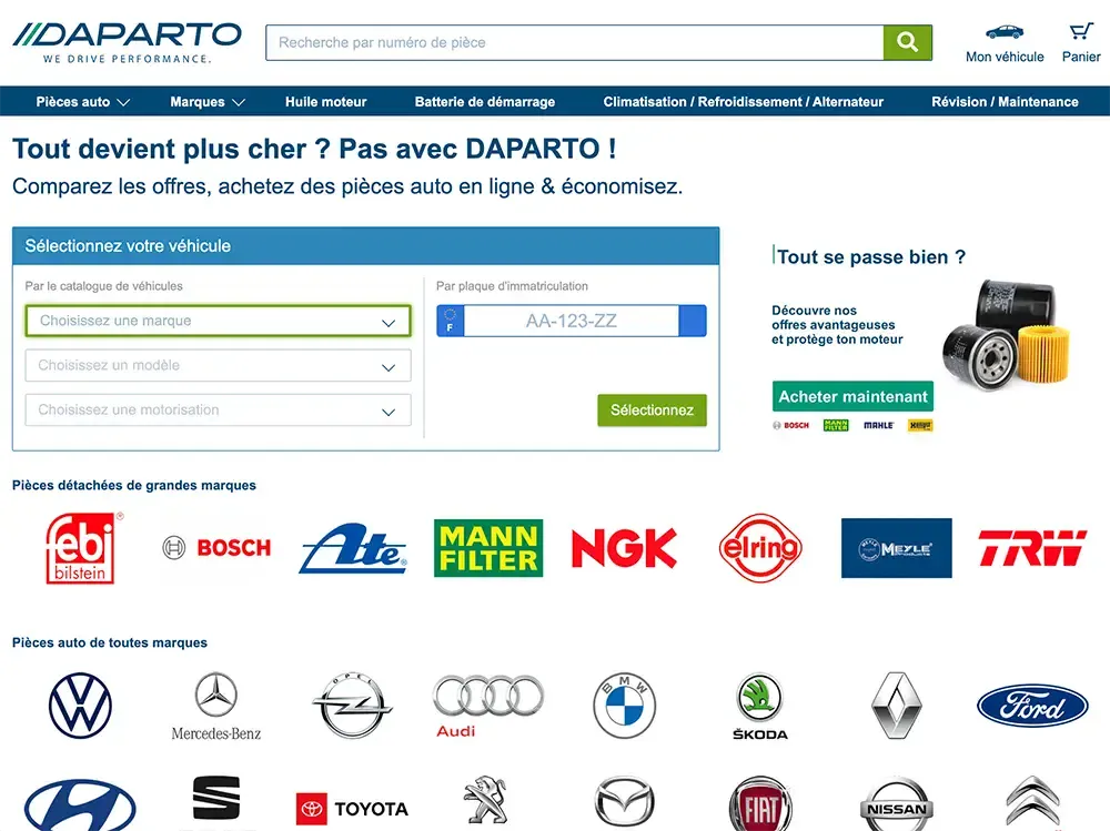 daparto site web