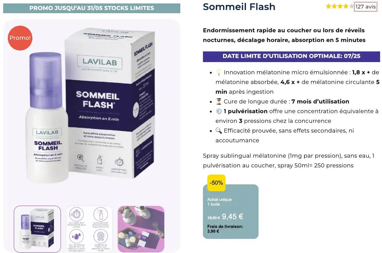 lavilab sommeil flash