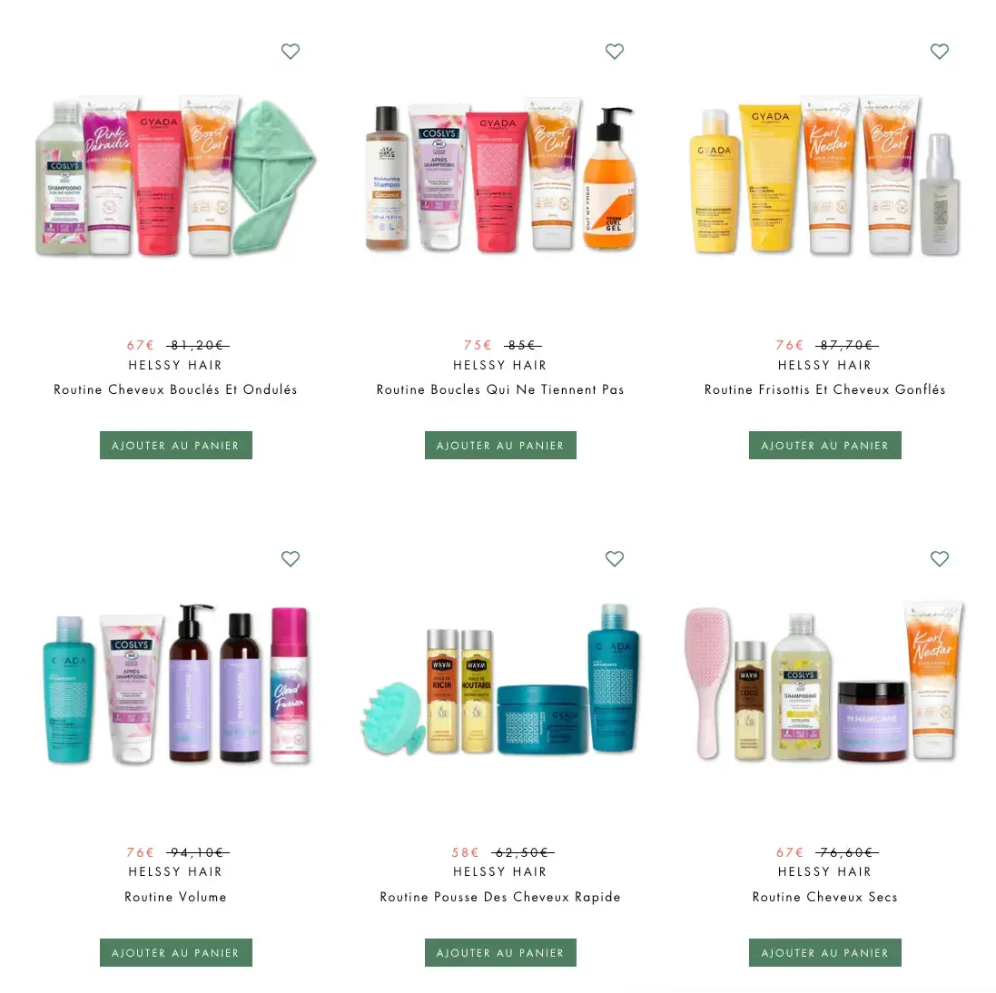 helssy hair packs