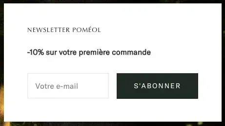 pomeol newsletter