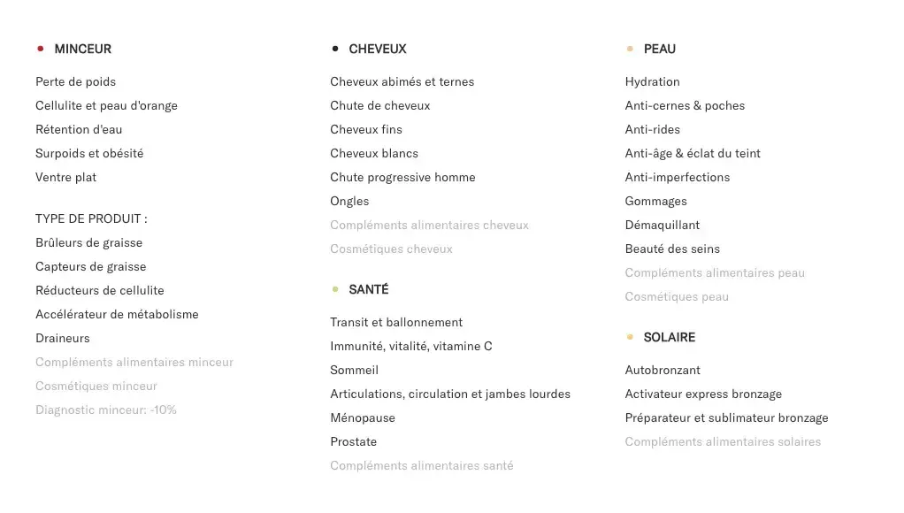 pomeol gamme produits