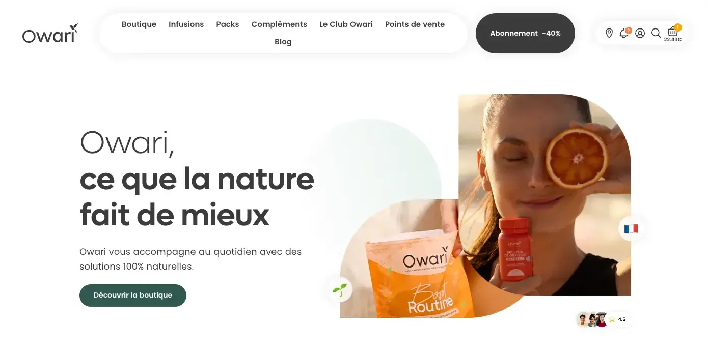 owari site web