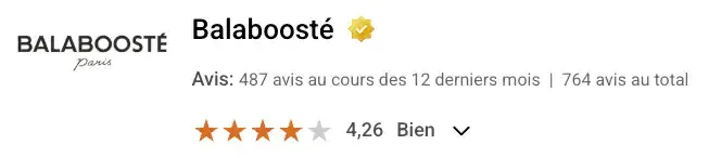 balabooste avis trustedshop