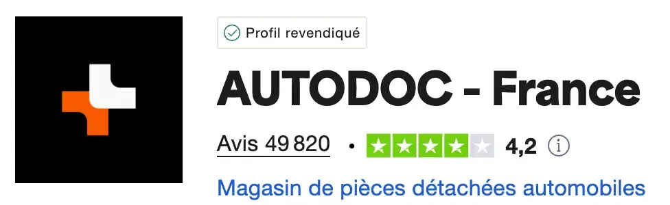 autodoc avis trustpilot