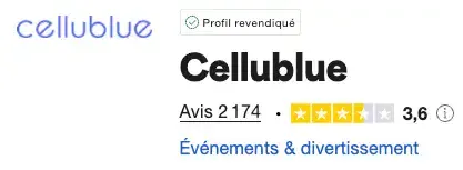 cellublue avis clients