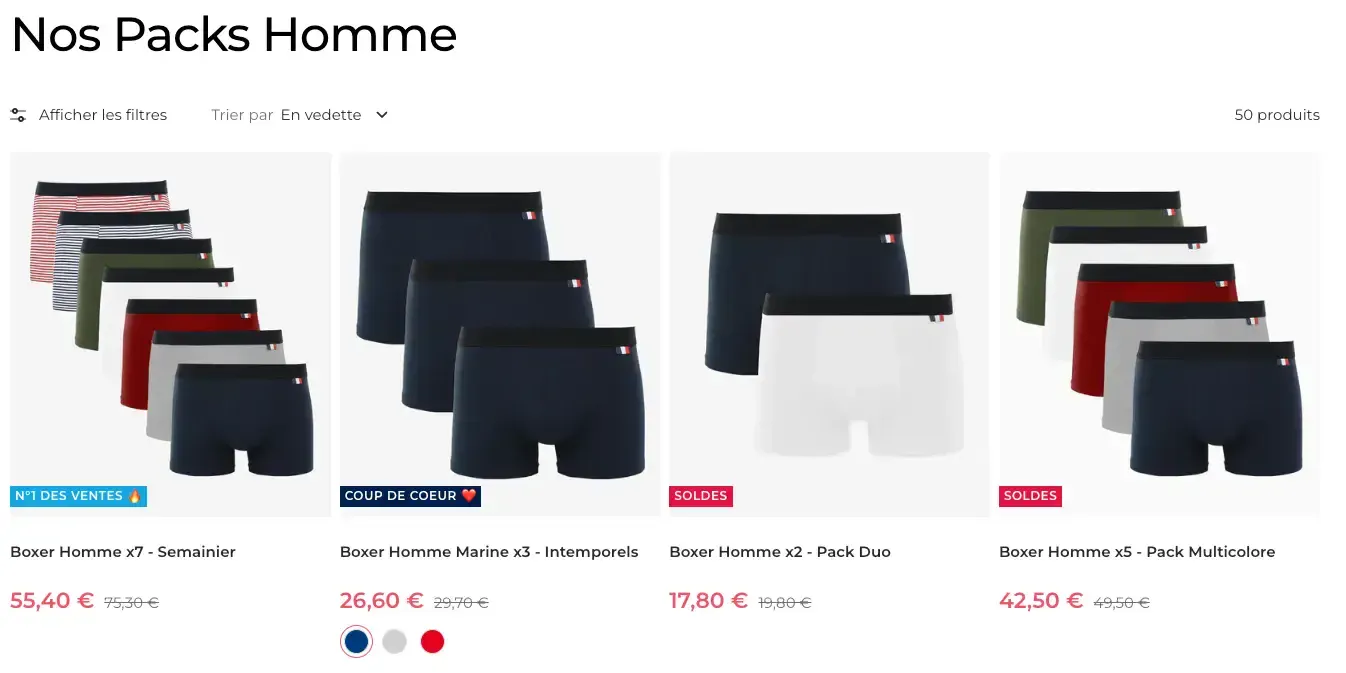 cocorico packs