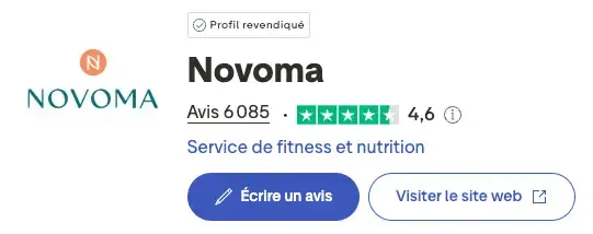 novoma avis trustpilot
