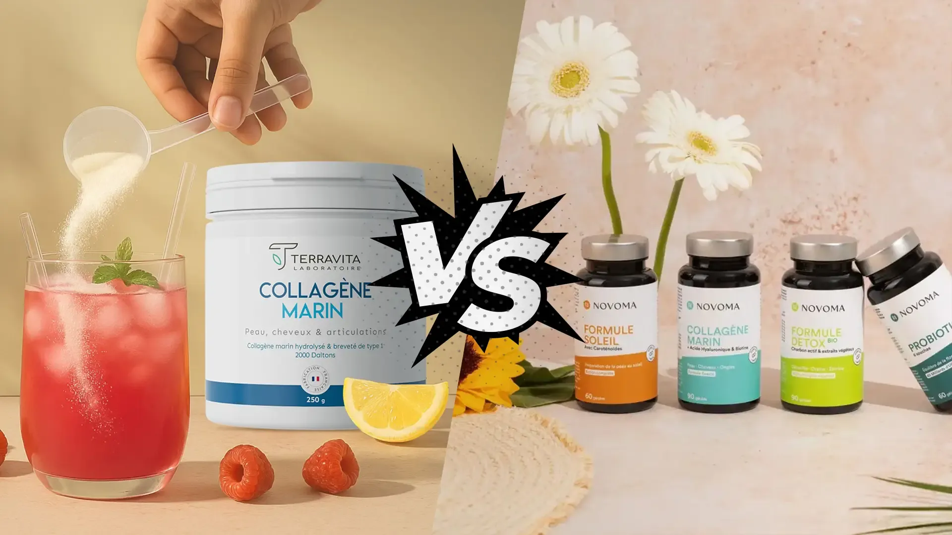 Terravita vs Novoma : Quelle marque de compléments alimentaires choisir en 2025 ?