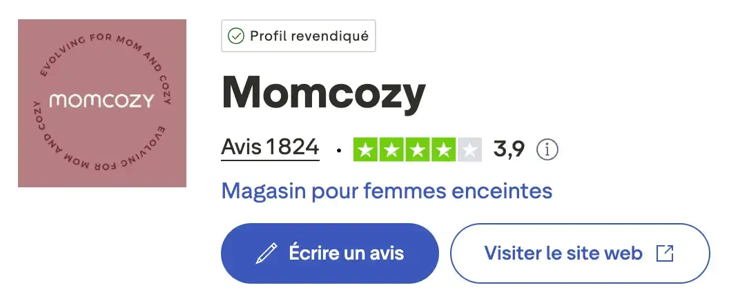momcozy avis trustpilot