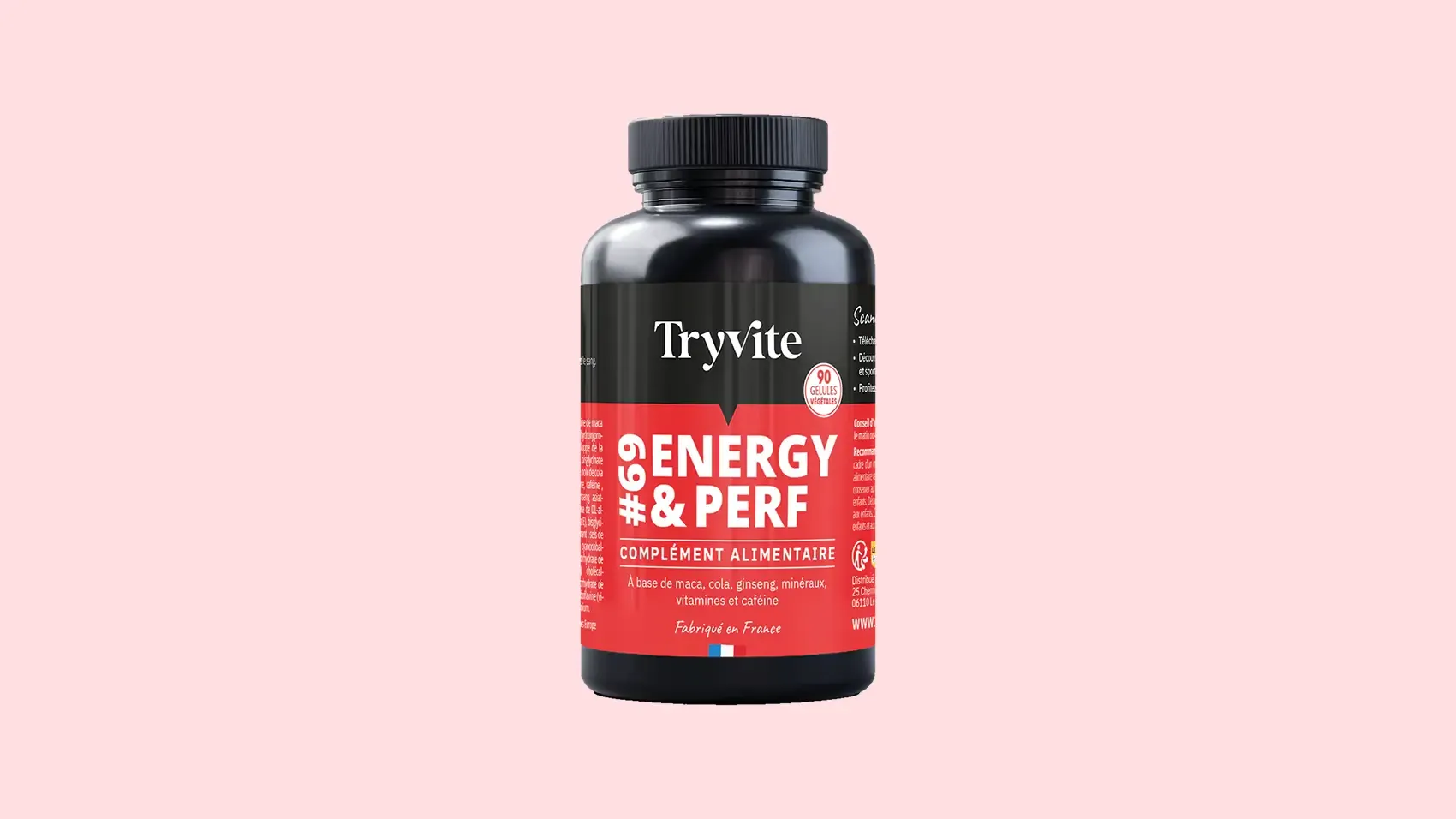 TRYVITE Energy & Perf : Mon avis sur ce complément énergisant