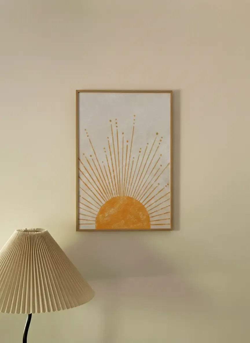 lumalea poster soleil boho