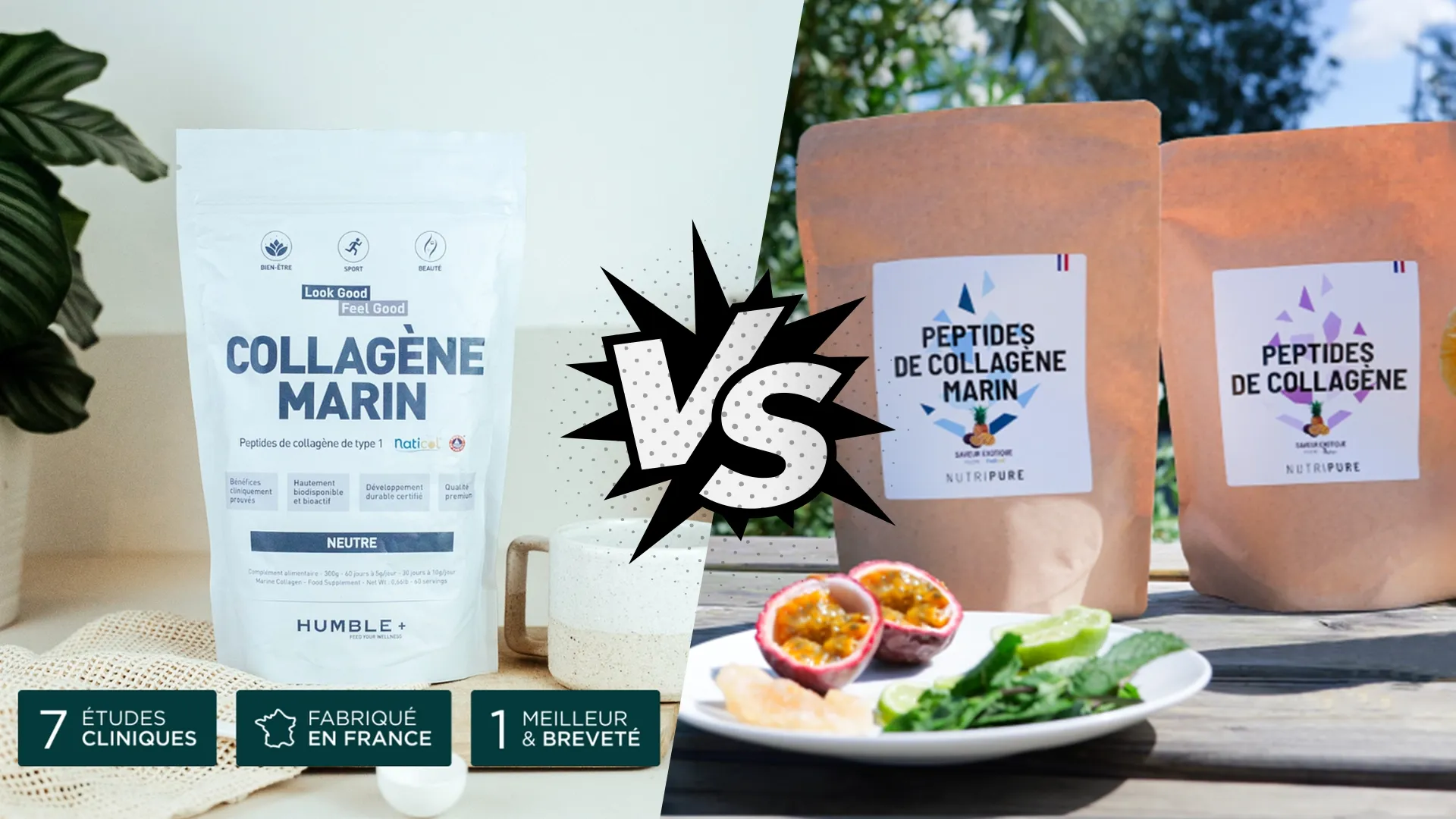 Humble+ ou Nutripure : quelle marque de collagène choisir ?