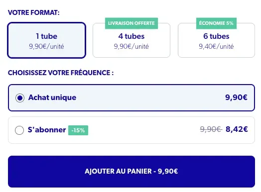 hydratis tube economie