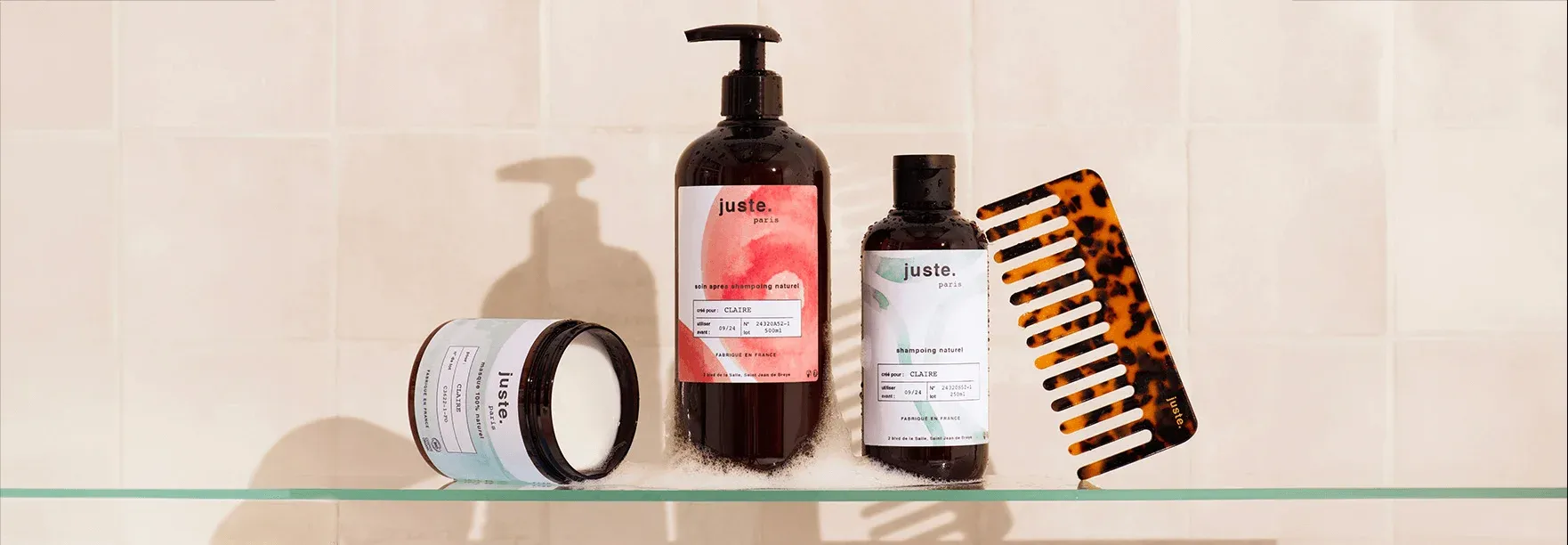Mon avis complet sur la routine capillaire personnalisée chez Juste.paris