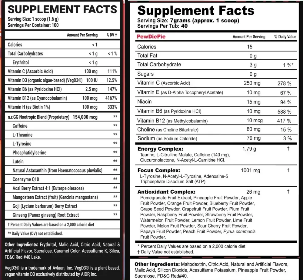 gfuel and gamer supps supplements facts gfuel and gamer supps supplements facts