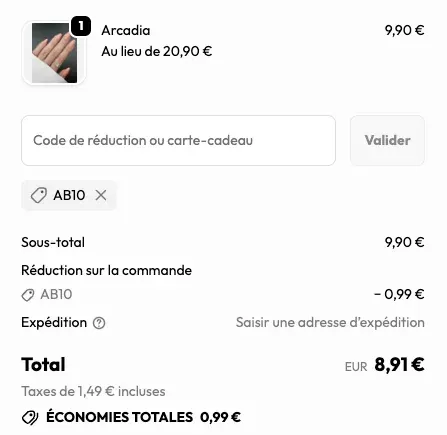 Comment appliquer le code promo