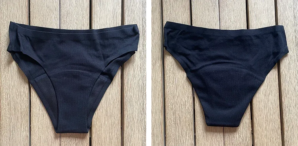 La culotte Roxane vue de l'avant et de l'arrière