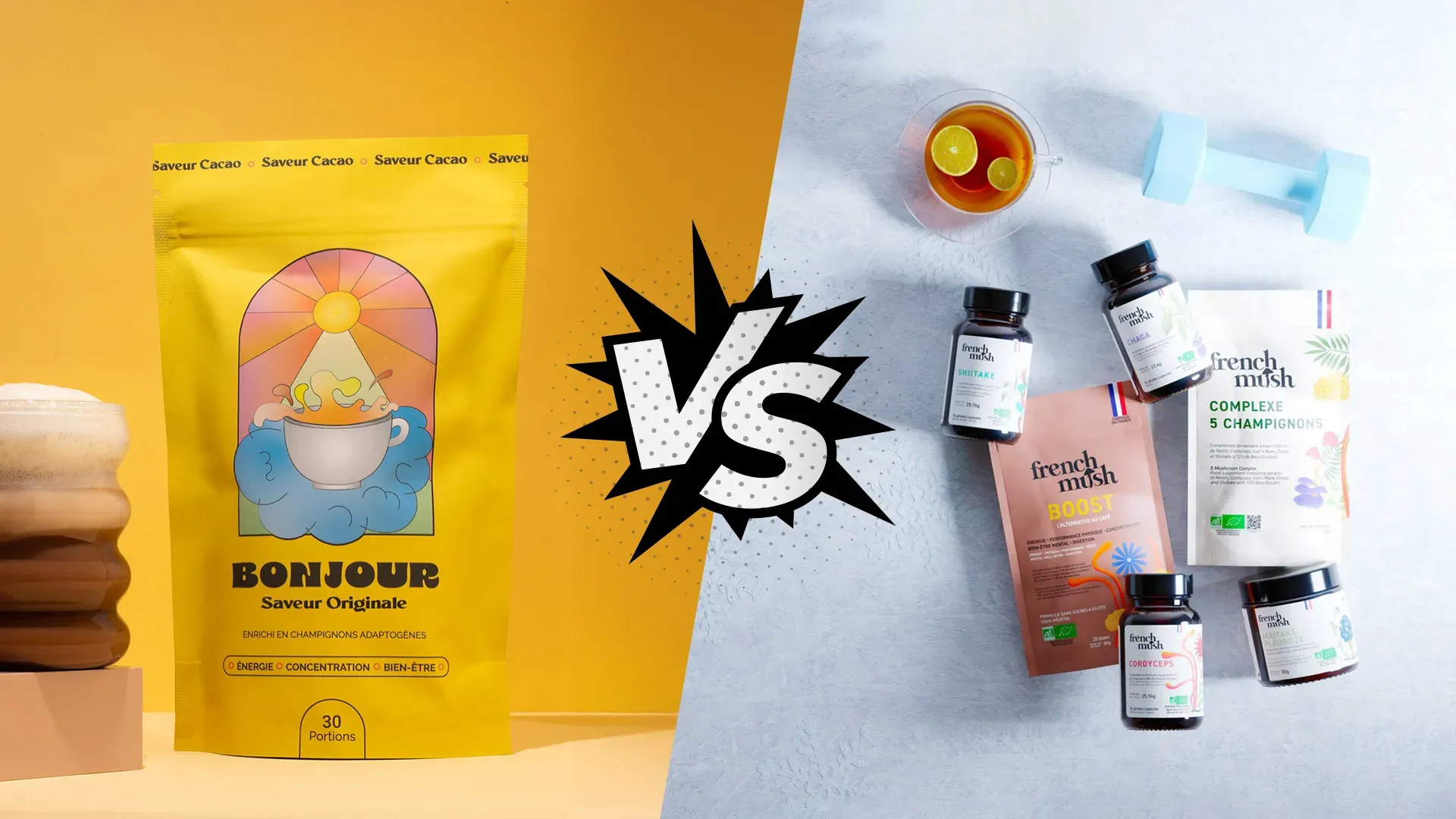 Bonjour Drink vs French Mush : Quelle alternative au café choisir en 2026 ?