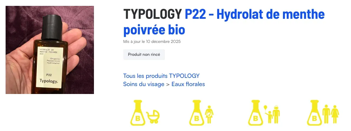 exemple typology que choisir