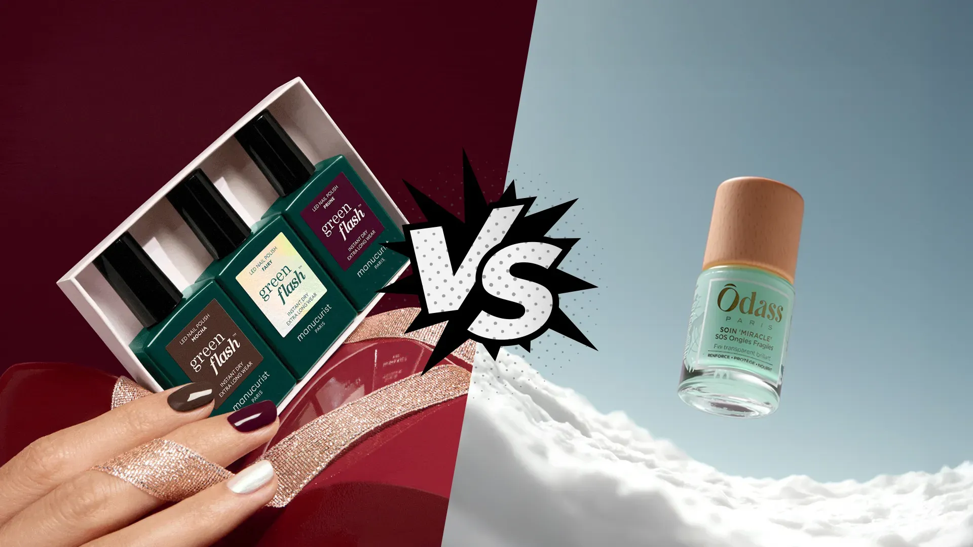 Manucurist vs Odass : mon comparatif honnête sur les marques de vernis clean