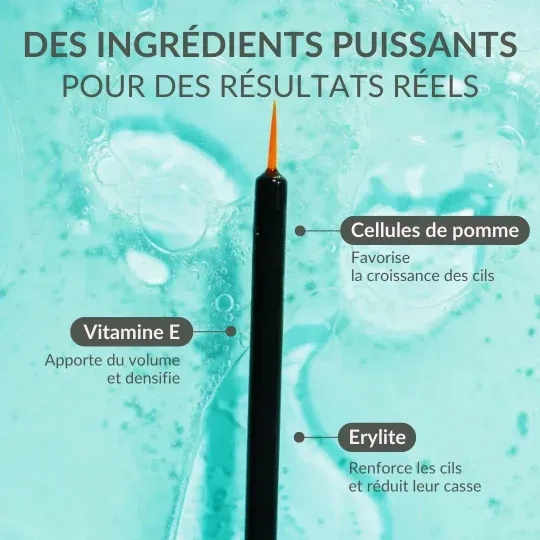 Les ingrédients du sérum pour les cils
