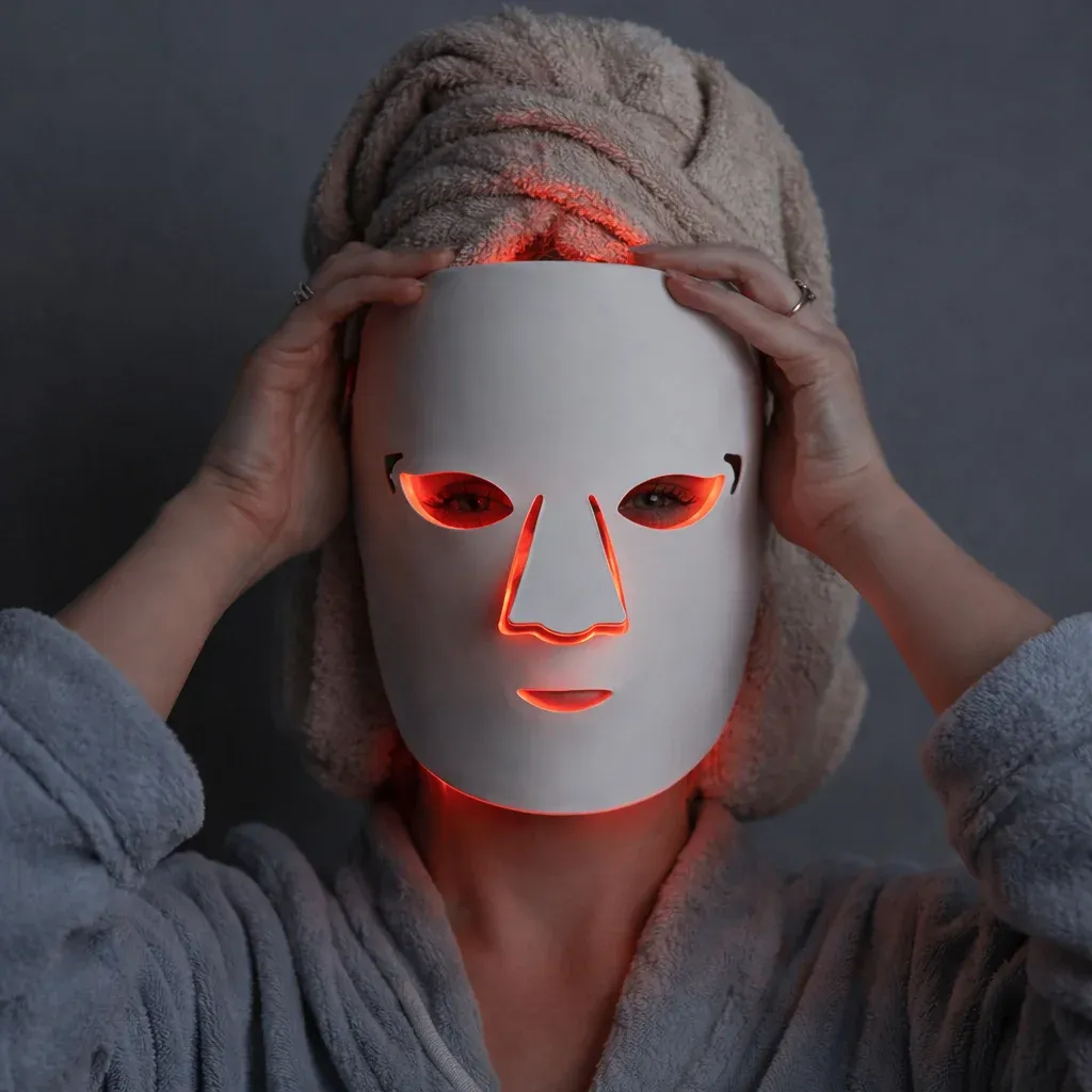 Masque LED danger : les risques cachés pour votre visage