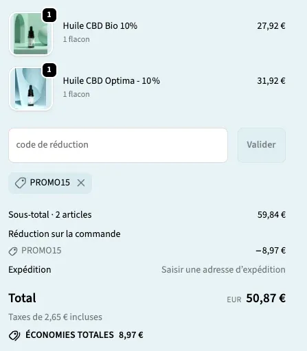 Code promo Biocalma 15%