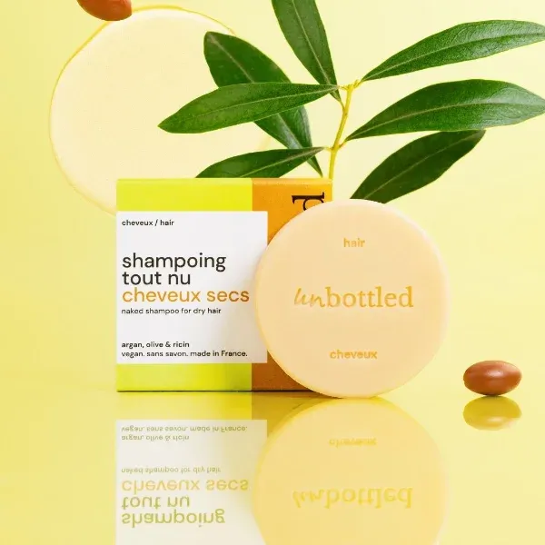 Le shampoing solide Tout Nu - Cheveux Secs & Abîmés