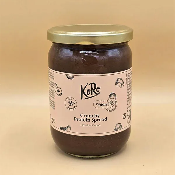 Pâte à tartiner protéinée crunchy vegan de KoRo