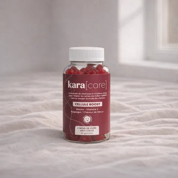 Flacon des gummies Cellule Boost de Karacare