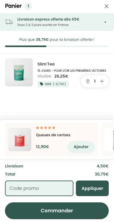 Code Promo Owari dans le panier