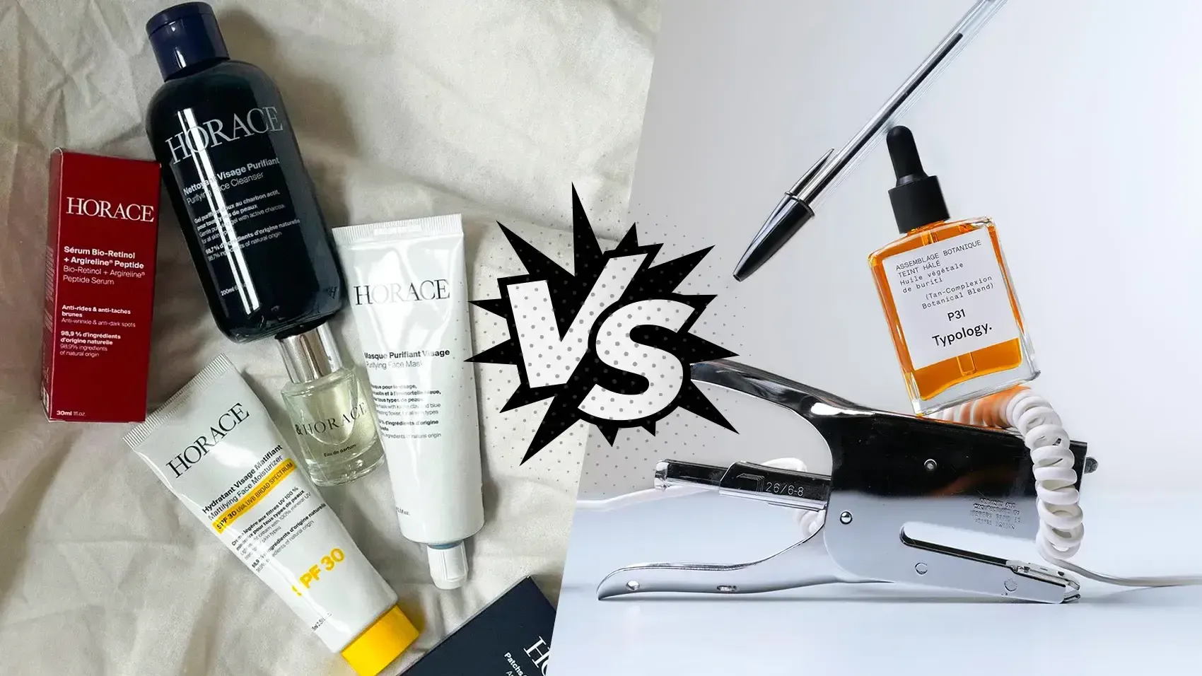 Horace ou Typology : comparatif des cosmétiques naturels pour hommes