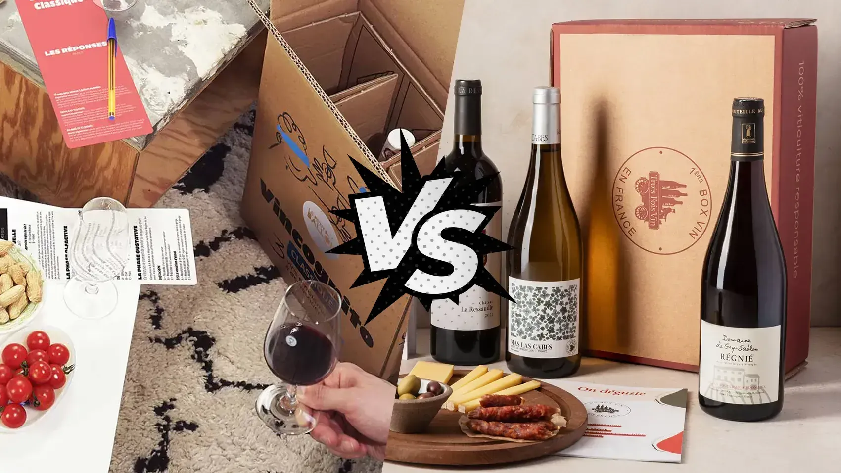 Trois Fois Vin vs Le Petit Ballon : Quel est le meilleur abonnement vin ?