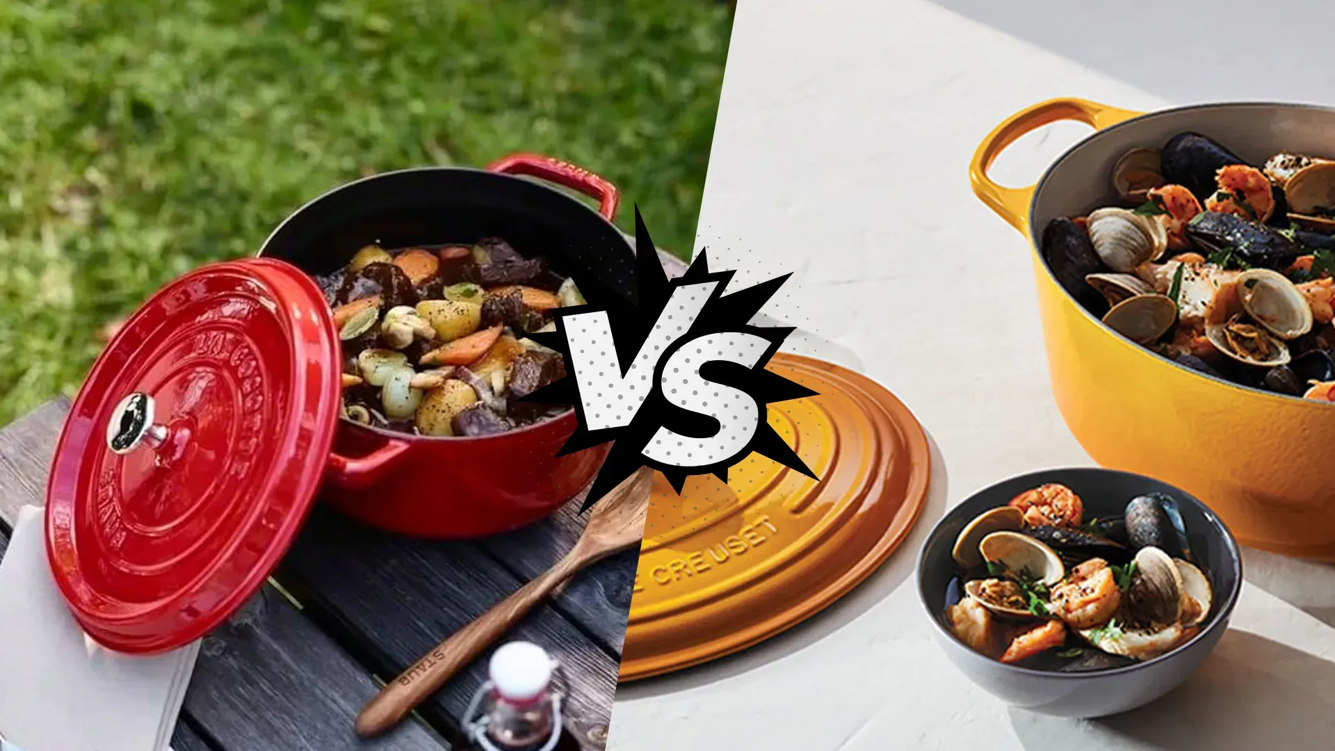 Staub vs Le Creuset : Quelle cocotte en fonte choisir en 2026 ?