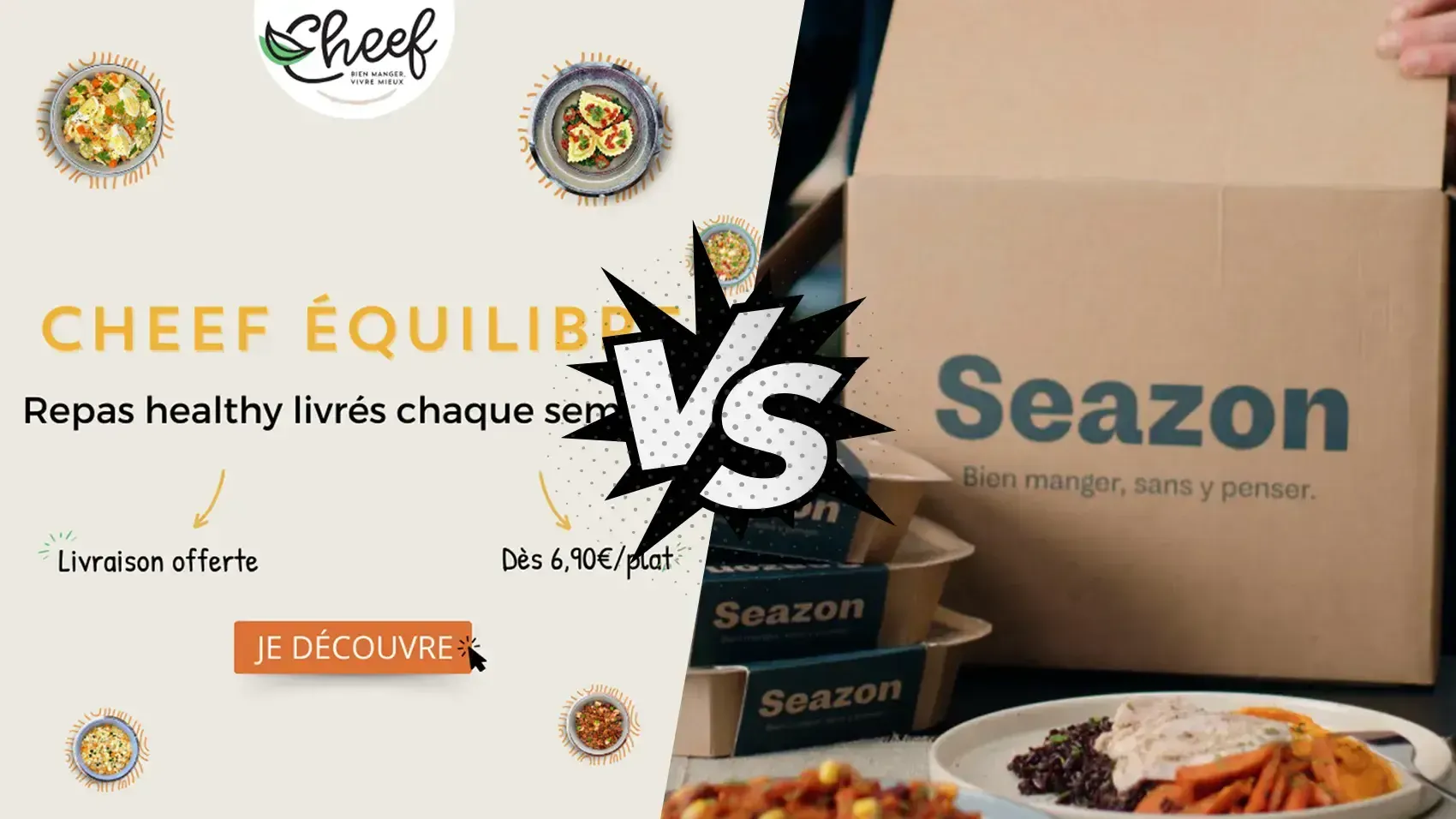 Cheef vs Seazon : Quel est le meilleur allié pour vos repas pratiques ?
