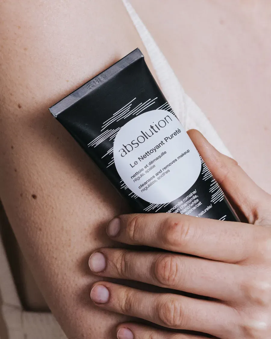 J'ai testé le nettoyant pureté chez Absolution, voici mon avis