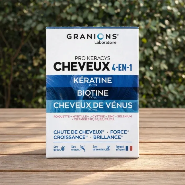 J'ai testé le Pro Keracys Cheveux 4 en 1 de chez Granions pendant 3 mois