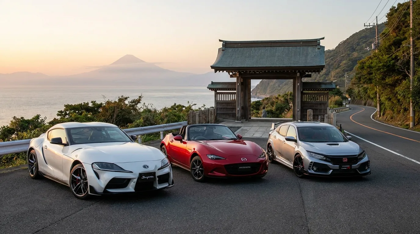 Voitures japonaises : le guide complet des marques et modèles à connaître