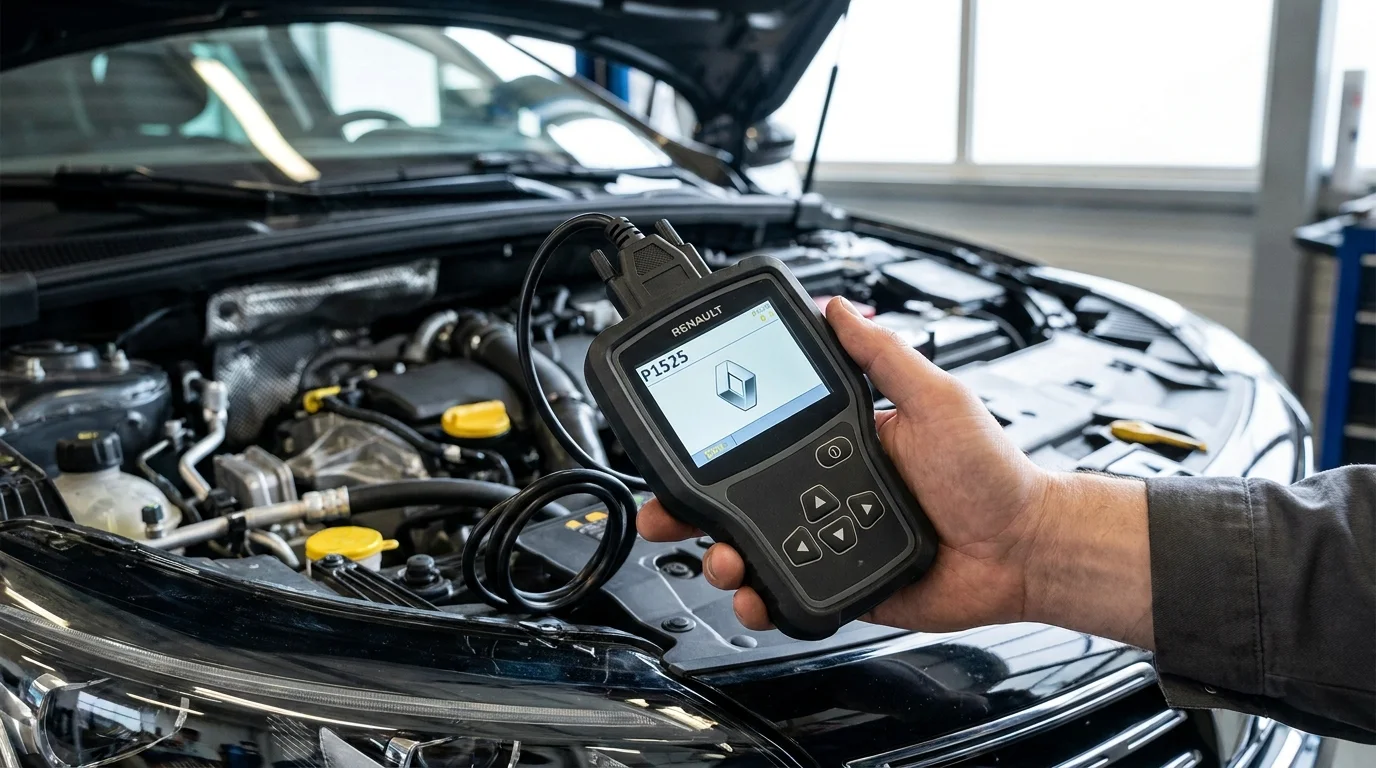 Code erreur P1525 sur Renault : causes, diagnostic et solutions