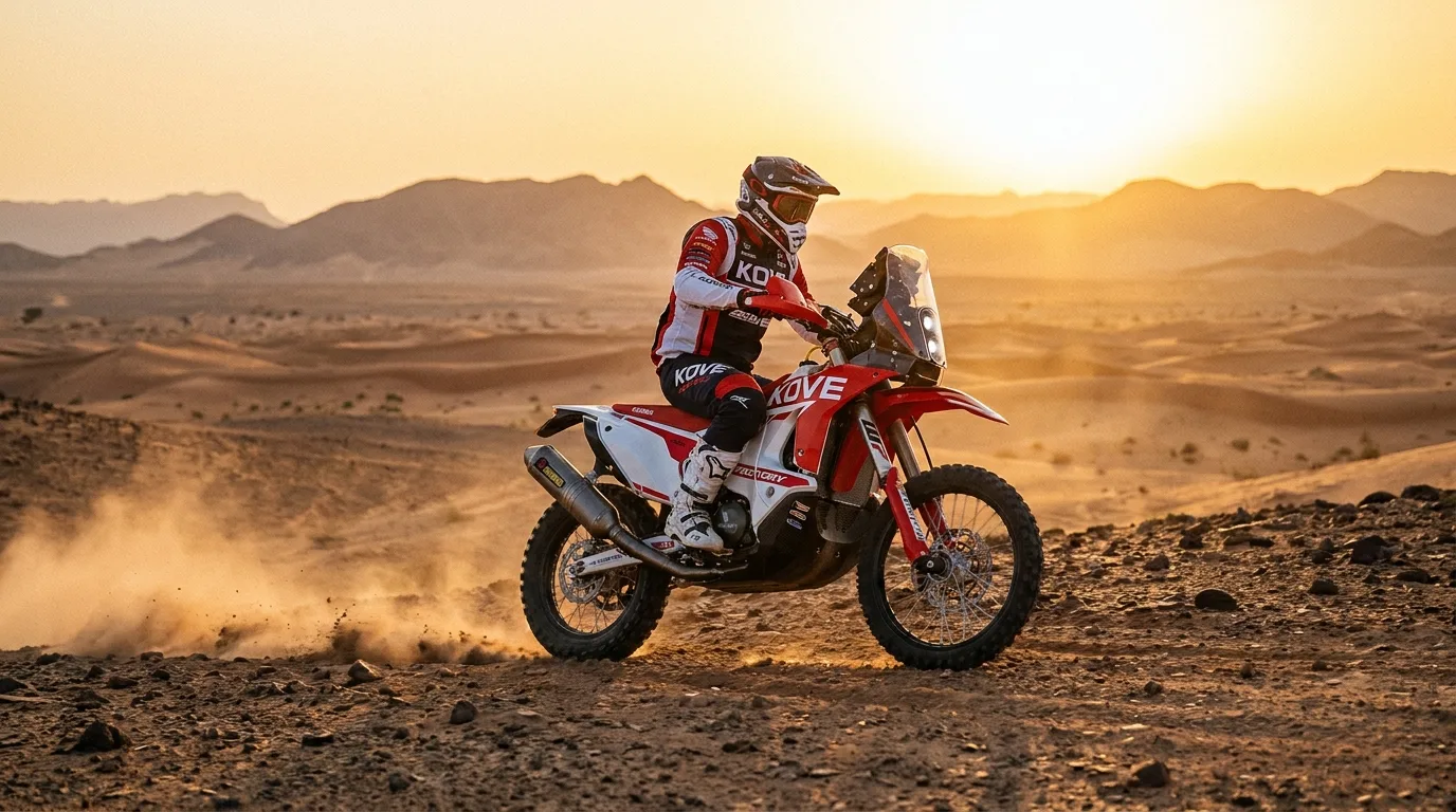 Kove 450 Rally : l'analyse complète de la moto qui bouscule l'aventure