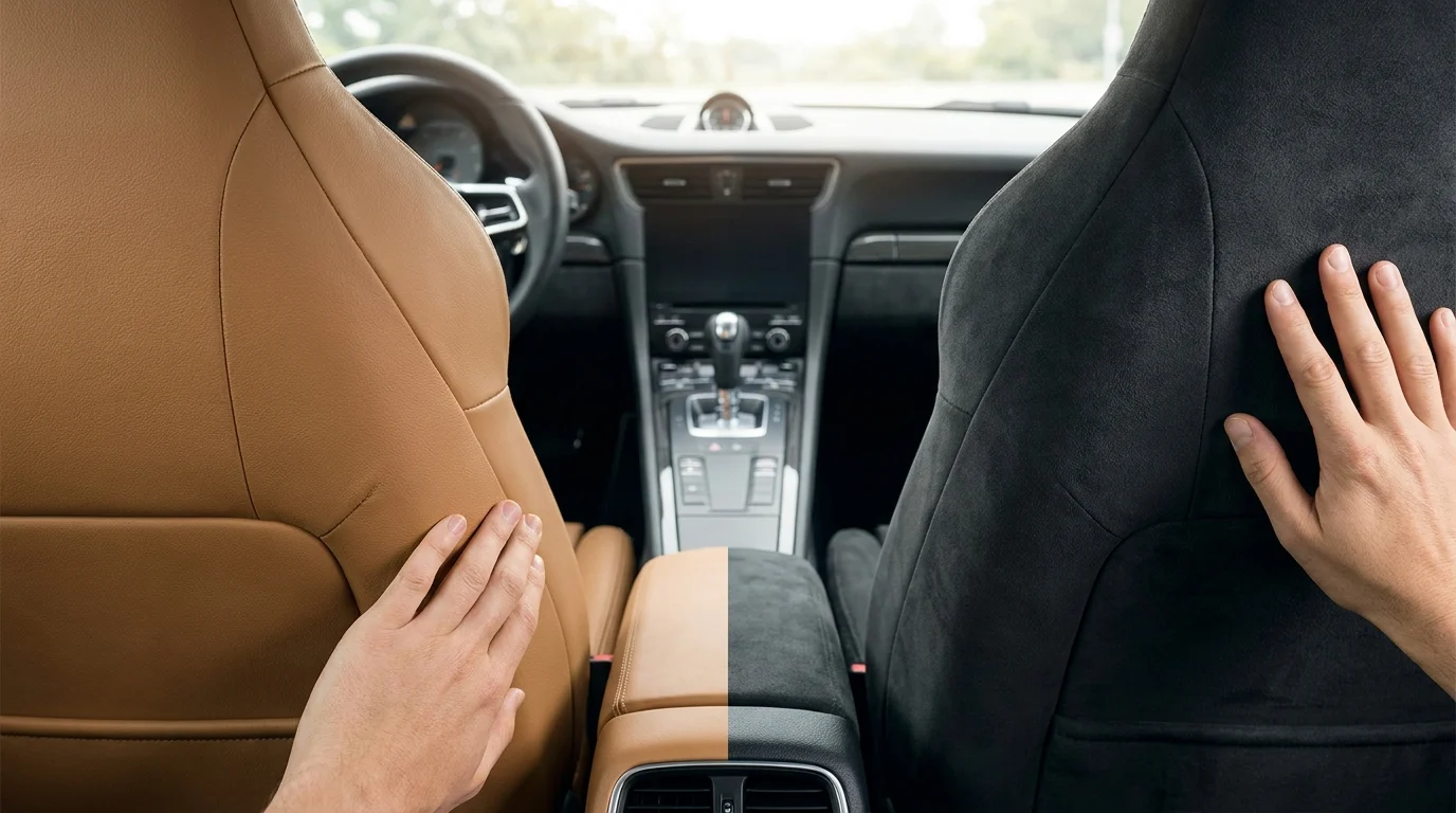 Cuir ou alcantara en voiture, comment choisir pour votre intérieur
